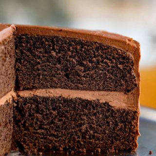 Chocolate Cake with Chocolate Frosting